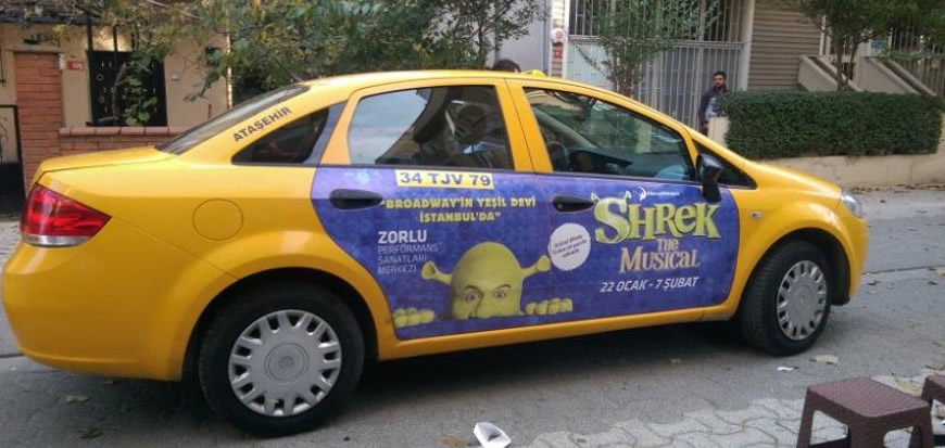 İstanbul Taksi Reklam Giydirme İstanbul Taksi Reklam Giydirme